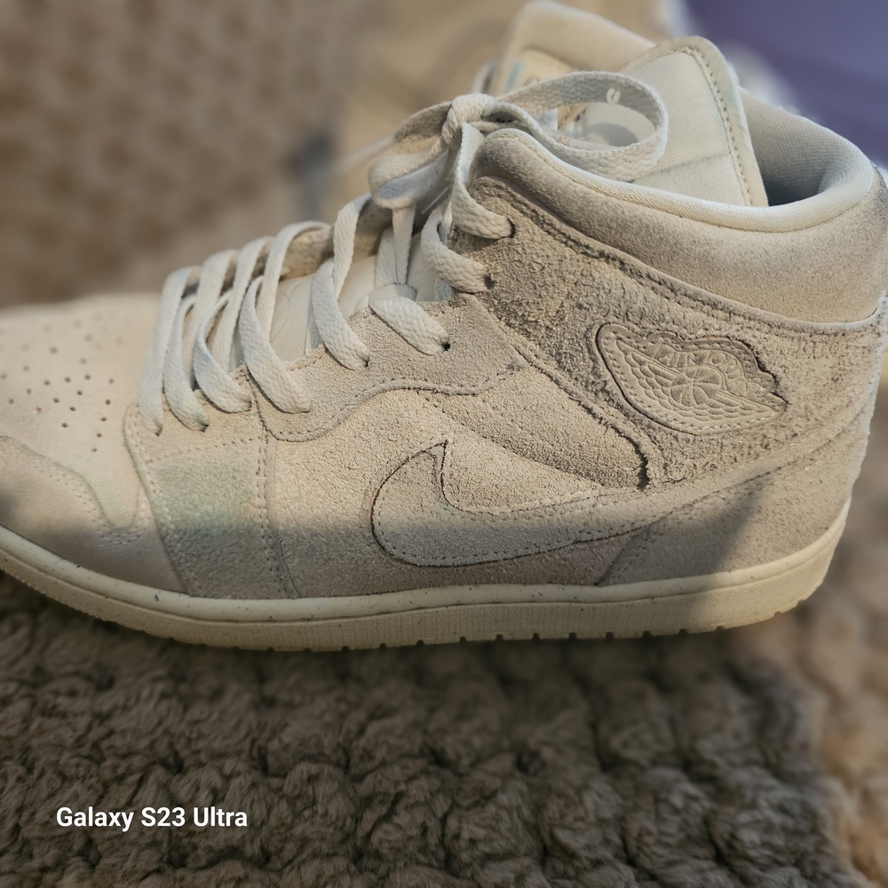 Nike Women's Cream High-Top Sneakers
